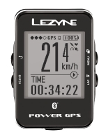 Компьютер LЕZYNЕ POWER GPS, серебристый, Велокомпьютер с GPS датчиком 29 функций