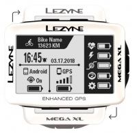 Компьютер Lezyne MEGA XL GPS LIMITED WHITE EDITION