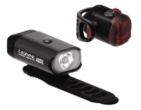Комплект света LEZYNE MINI DRIVE 400 / FEMTO USB DRIVE PAIR Черный Y13