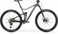 Велосипед MERIDA 2021 ONE-TWENTY 700 MATT GREY/GLOSSY BLACK