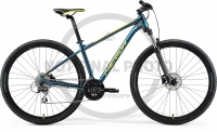 Велосипед Merida 2021 BIG.SEVEN 20 TEAL-BLUE(LIME)