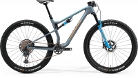 Велосипед MERIDA 2021 NINTY-SIX 8000 MAT STEEL BLUE(BROWN)