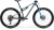Велосипед MERIDA 2021 NINTY-SIX 8000 MAT STEEL BLUE(BROWN)