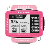 Компьютер Lezyne MEGA XL GPS  Розовый