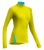Футболка с длинным рукавом ICEBREAKER Pace LS Half Zip WMN chartreuse/glacier