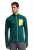 Кофта ICEBREAKER Atom LS Zip MEN pine/chartreuse/white