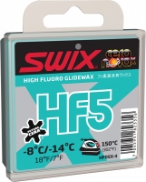 Высокофтористый парафин SWIX HF5X Turquoise, -8 °C/-14 °C, 40g