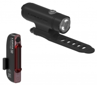 Комплект світла Lezyne CLASSIC DRIVE 500 / STICK PAIR Чорний матовий/Чорний 500/30 люменівів Y14