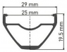 Колесо DT SWISS XR 1700 SP 29 CL 25 15/110