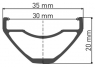 Колесо DT SWISS E 1900 SP 29 CL 30 15/100