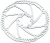 Тормозной ротор TEKTRO TR203-19 стальной