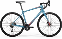 Велосипед MERIDA 2021 SILEX 4000,M(50)MATT STEEL BLUE(GLOSSY RED)