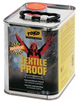 Интенсивная пропитка для спортивной высококачественной и функциональной одежды Tоkо Textile Proof 2500ml