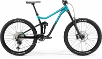 Велосипед MERIDA 2021 ONE-SIXTY 700 METALLIC TEAL/BLACK